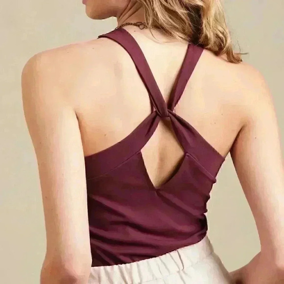 Banana Republic Ponte Twist-Back Top - Picture 4 of 11